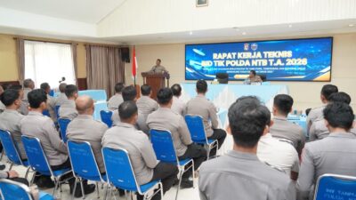 Kapolda NTB Buka Rakernis Bidang TIK, Dorong Inovasi dan Peningkatan Kinerja Berbasis Teknologi