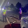 Satlantas Polres Lombok Barat Amankan Jalur Bypass BIL 2
