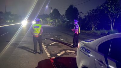Satlantas Polres Lombok Barat Amankan Jalur Bypass BIL 2