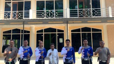 Memakmurkan Masjid, Jum’at menyapa Satlantas Polres Bima Kabupaten Gelar Bhakti Religi
