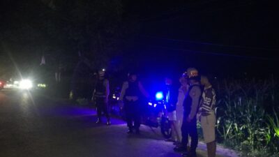 Tekan Kriminalitas 3C, Sat Samapta Polres Lombok Barat Intensifkan Patroli