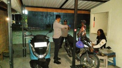 Polsek Batulayar Sisir Jalur Senggigi Jaga Kamtibmas Wisata