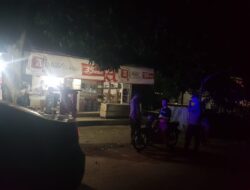 21.00 Wita, Lampu Biru Polsek Bayan Keliling 3 Titik Vital: Blue Light Jaga Anyar Aman