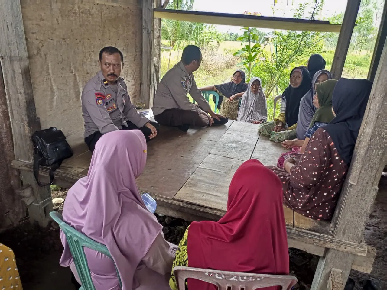 Silaturahmi Polri Masyarakat: Upaya Cegah Hoaks di Jagerage