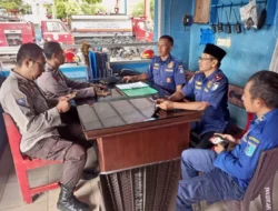 Satbinmas Polres Lobar Laksanakan Binkorwas ke Kantor Damkar