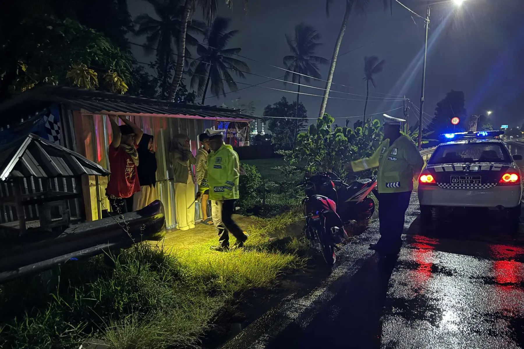 Unit Turjawali Satlantas Cegah Balap Liar di Lombok Barat