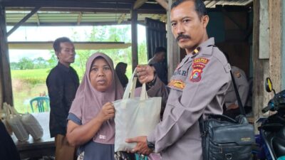 Polres Lombok Barat Salurkan Program Nutrisi Mantap di Kuripan