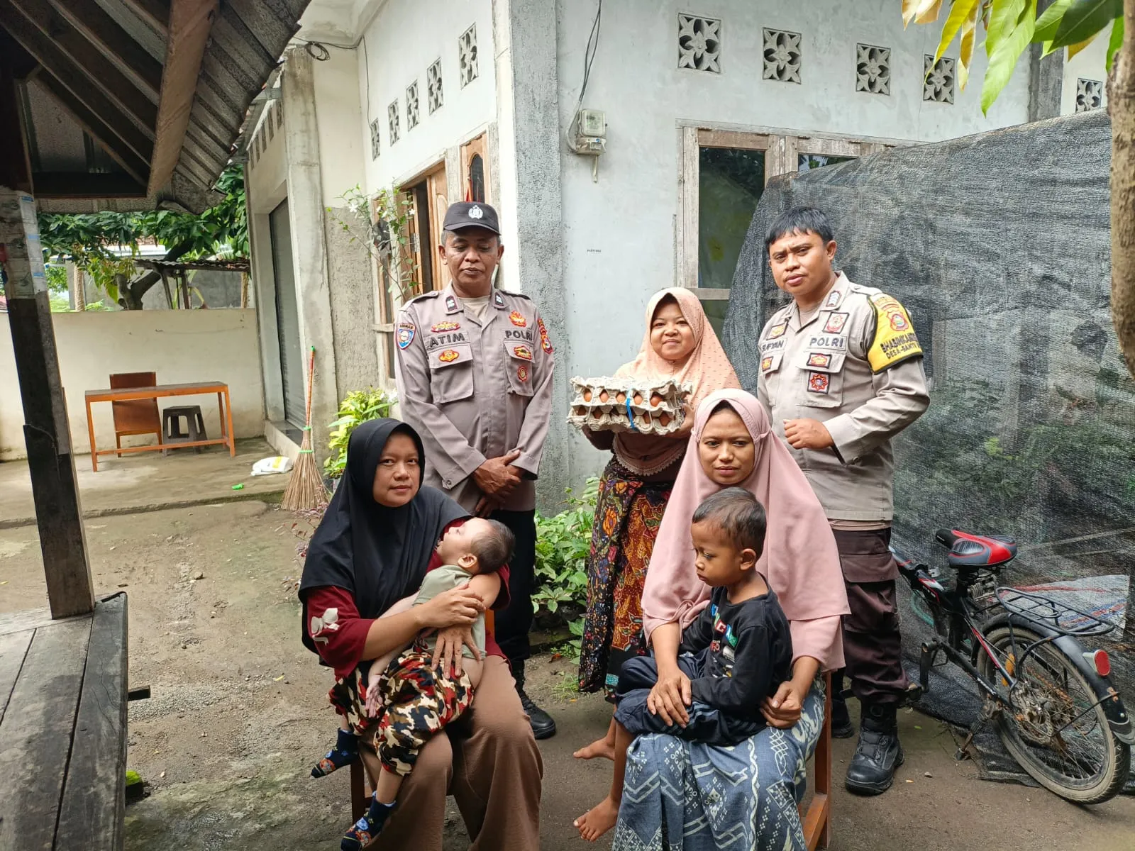 Polsek Kediri Peduli Stunting: Konsisten Masuki Minggu ke-147