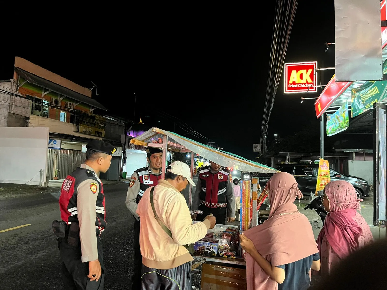 Polres Lombok Barat Intensifkan Patroli Antisipasi Perang Petasan