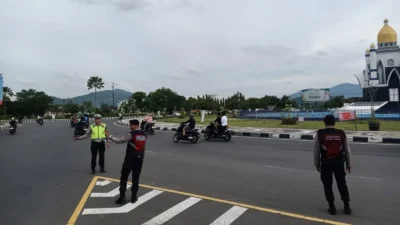 Jaga Keamanan Ramadhan, Polres Lobar Amankan Jalur Ngabuburit