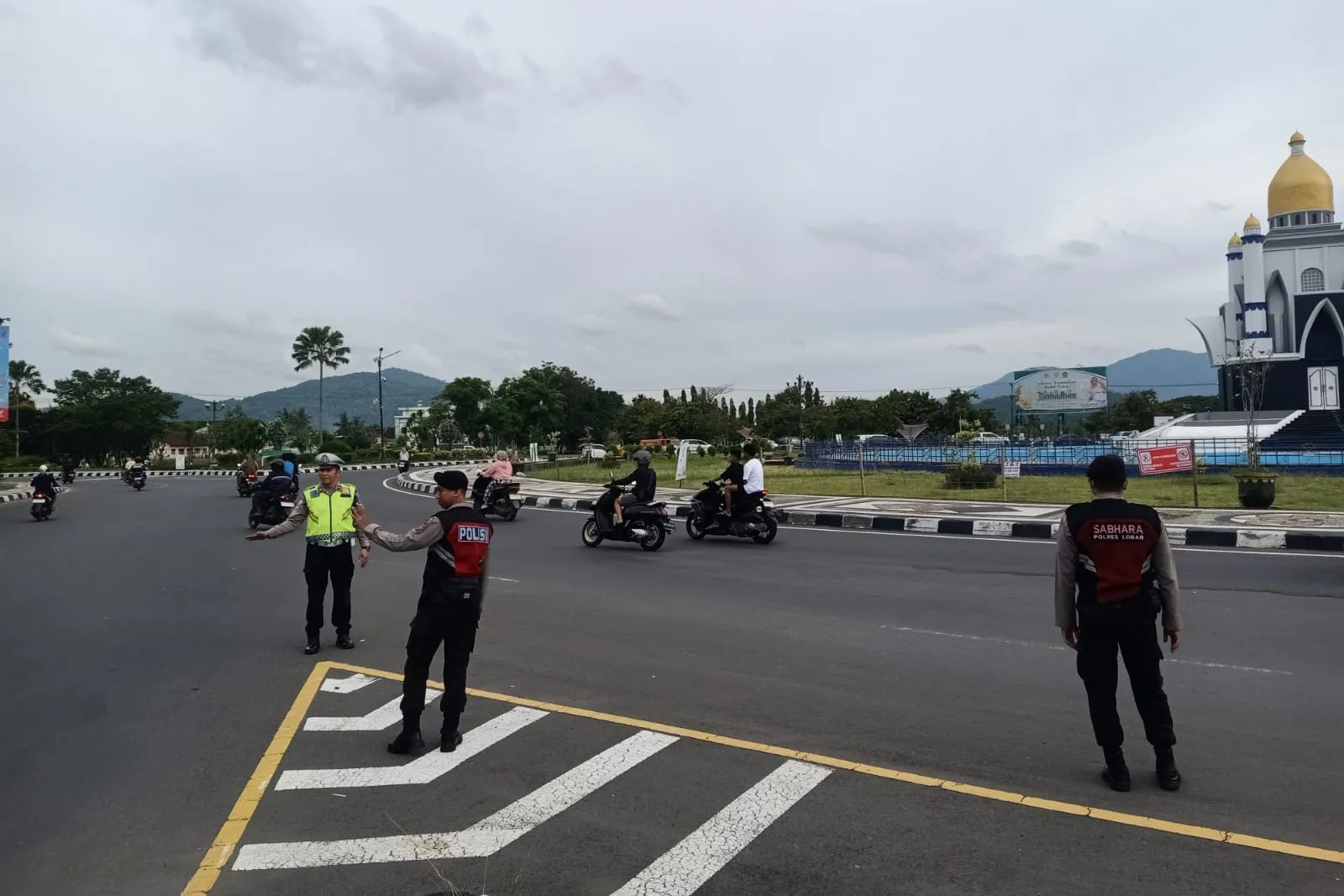 Polres Lobar Intensifkan Keamanan Ramadhan di Titik Macet