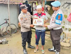 Sentuhan Hangat Polisi di Pelabuhan: Program Nutrisi Mantap Sasar Lansia Lembar