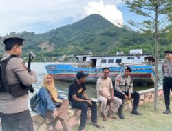 Sat Samapta Polres Bima Kota Laksanakan Patroli di Kawasan Wisata Pantai Lawata