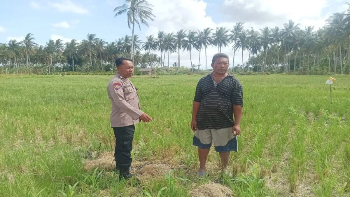 Polri Dampingi Petani Banyu Urip Wujudkan Swasembada Pangan
