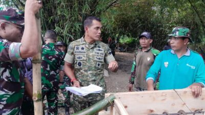 Tim Wasrik Kodam IX/Udayana Tinjau Jembatan Garuda, Warga Sambut Penuh Harap