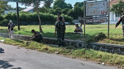 Kolaborasi TNI dan Aparat, Dangiang Lebih Bersih dan Sehat