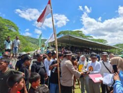 Polsek Pajo Amankan Latihan Pacuan Kuda Tradisional HUT Dompu ke-211, Kegiatan Berlangsung Aman dan Terkendali