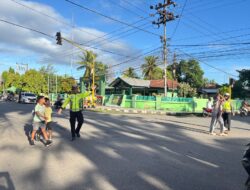 Sat Lantas Polres Dompu Amankan Kegiatan Car Free Day, Arus Lalu Lintas Lancar dan Kondusif