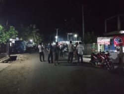 Patroli Blue Light Cipkon Polsek Langgudu, Antisipasi Gangguan Kamtibmas di Sejumlah Titik Rawan