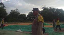 Bhabinkamtibmas Polsek Kilo Pantau Penjemuran Jagung Warga, Dukung Ketahanan Pangan Nasional