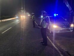 Patroli Malam Polres Lombok Barat: Pastikan Jalur Bypass BIL Aman dari Aksi 3C dan Balap Liar