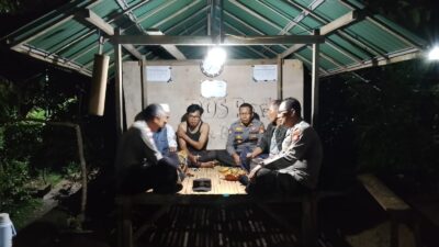 Polres Lombok Barat Nilai Lomba Satkamling 2026 di Dusun Lemer