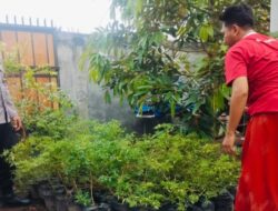 Strategi Polsek Labuapi Perkuat Ekonomi Warga Melalui Pemanfaatan Lahan Pekarangan Sebagai Sumber Pangan