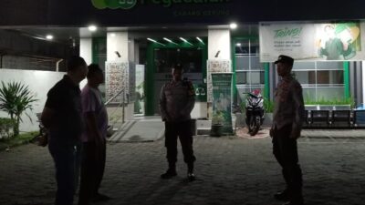Cegah Aksi 3C, Personel Polsek Gerung Sisir Perkantoran Pemda Hingga Pemukiman Padat