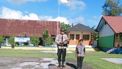 Kapolsek Belo Didaulat Menjadi Inspektur Upacara Hardiknas 2026 di SMA Negeri I Belo