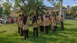 Bukan Sekadar Pramuka, Sat Binmas Polres Lobar Bekali Siswa Teknik TPTKP dan Mitigasi Bencana