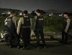 Tak Beri Ruang Pelaku Kejahatan, Patroli Perintis Presisi Jaga Ketat Bypass Gerung Hingga Fajar