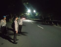Amankan Jalur Bypass BIL 1 dan 2, Personel Polsek Kuripan Intensifkan Patroli Blue Light Hingga Subuh