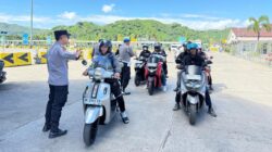 Aksi Cepat Personel Polsek Kawasan Pelabuhan Lembar Pastikan Keamanan Penumpang dari Bali