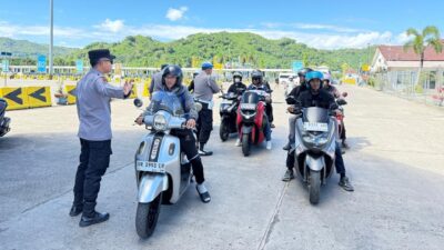 Polsek Kawasan Pelabuhan Lembar Perketat Pintu Masuk NTB