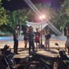 Jaga Keamanan Bundaran Gerung, Sat Samapta Polres Lombok Barat Intensifkan Patroli Perintis Presisi