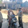 Peduli Keselamatan, Satlantas Polres Bima Kabupaten Sosialisasikan Tertib Berlalulintas ke Komunitas Ojek