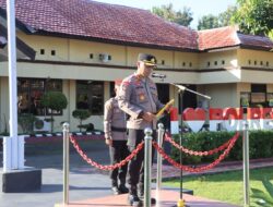 Pimpinan Upacara PTDH, Ini Pesan Menohok Kapolres Bima Kabupaten AKBP Muhammad Anton Bhayangkara Gaisar S.I.K.MH