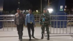 Menjamin Keamanan Obyek Vital,Polsek KP3 Polres Bima Kabupaten Menggelar Patroli Rutin di Kawasan Bandara SMS Bima