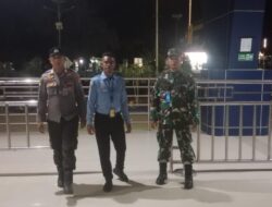 Menjamin Keamanan Obyek Vital,Polsek KP3 Polres Bima Kabupaten Menggelar Patroli Rutin di Kawasan Bandara SMS Bima