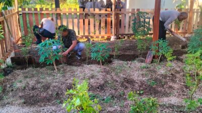 Polsek Tanjung Gelar Kerja Bakti, Dukung Program Presiden RI ASRI