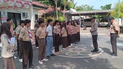 Pembinaan Saka Bhayangkara Pangkalan Sekotong Lombok Barat