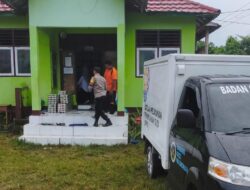 Polsek Monta Polres Bima Kabupaten Gelar Pengamanan MBG Bagi Ribuan Pelajar Yang Tersebar di Wilayah Kecamatan Monta