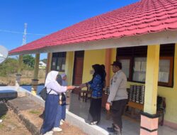 Pendistribusian MBG Bagi Pelajar di Wilayah Kecamatan Tambora Dikawal Ketat Personel Polsek Tambora