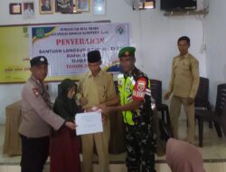 Bhabinkamtibmas Polsek Donggo Laksanakan Pengamanan Penyaluran BLT DD di Desa Mbawa