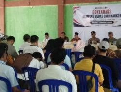 Desa Sokong Deklarasikan Perang Bersama Melawan Narkoba
