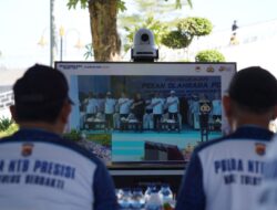 Sambut Hari Bhayangkara ke-80, Wakapolda NTB Berbaur dengan Warga di CFD Udayana dan Salurkan Paket Sembako