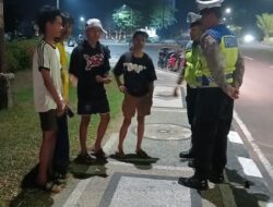 Cegah Kriminalitas Malam, Polres Lombok Barat Sisir Titik Rawan Bypass BIL 2