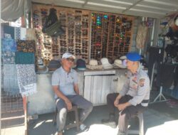 Perkuat Sinergi, Sat Binmas Polres Lotara Bina Satpol PP di Pelabuhan Bangsal
