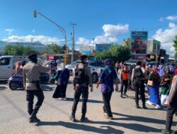 Pastikan Pawai Rimpu HUT Kabupaten Bima Ke-386 Aman Satsamapta Polres Bima Kabupaten di Kerahkan