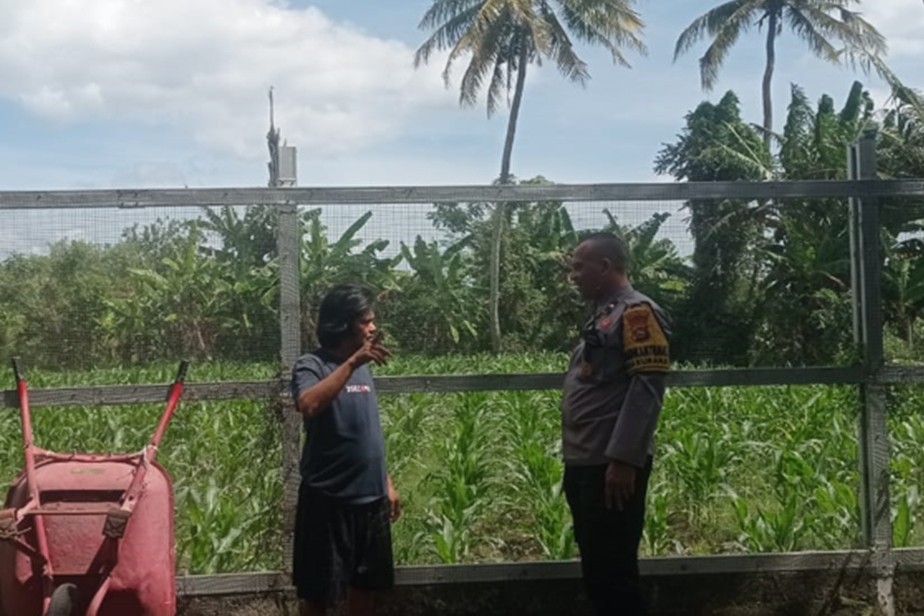 Polsek Labuapi Dorong Ketahanan Pangan di Lombok Barat